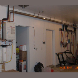 long running and pretty tankless install