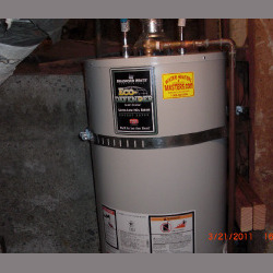 water heater installation service